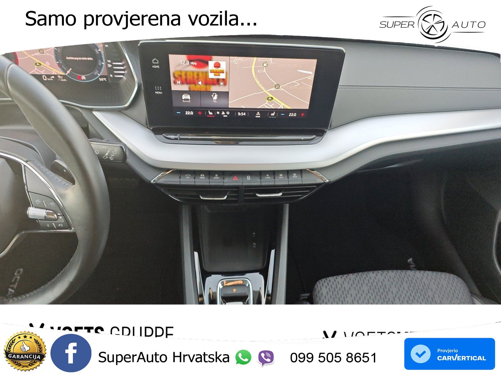 Škoda Octavia Combi 2.0 TDI (150 KS) DSG MATRIX+GR SJED+KAM