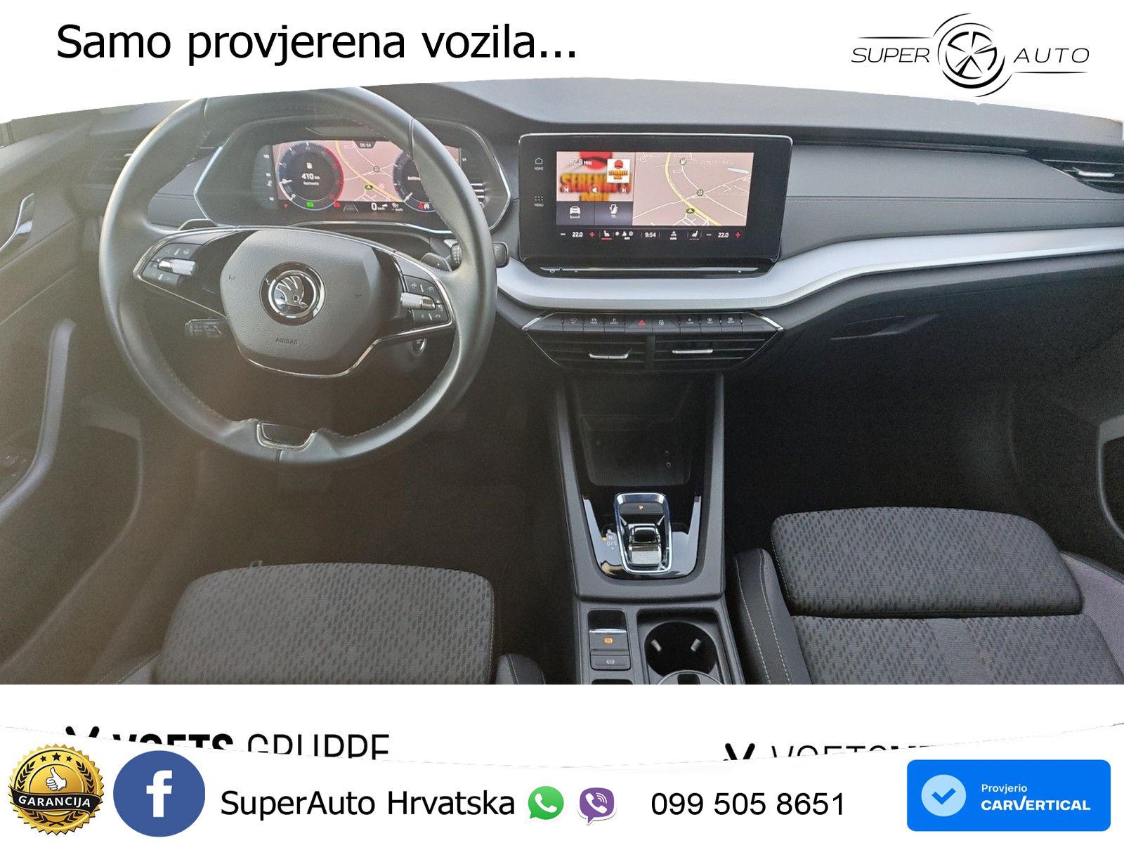 Škoda Octavia Combi 2.0 TDI (150 KS) DSG MATRIX+GR SJED+KAM