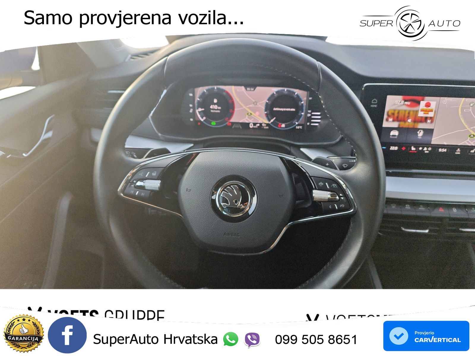 Škoda Octavia Combi 2.0 TDI (150 KS) DSG MATRIX+GR SJED+KAM