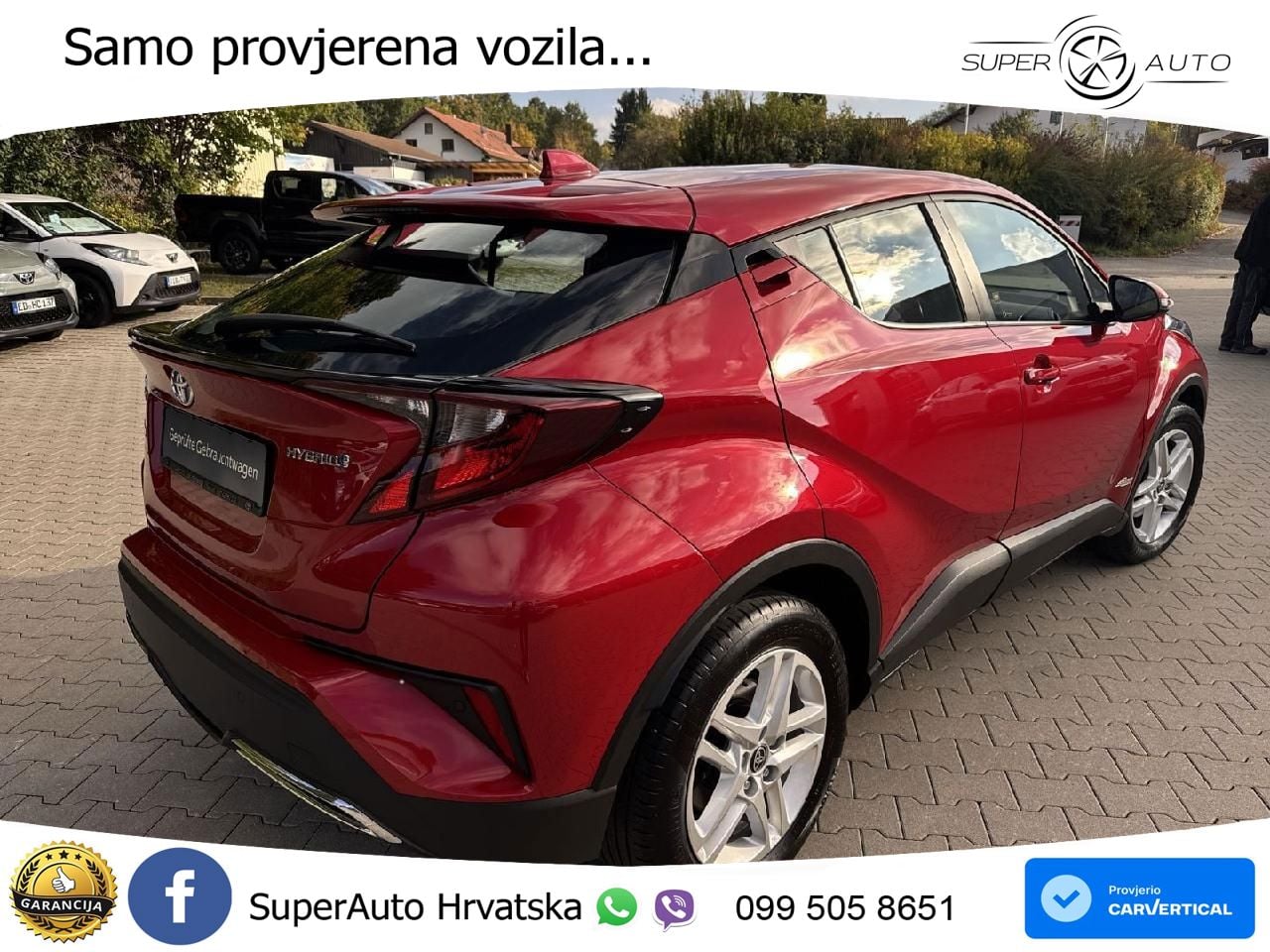 Toyota C-HR 2.0 (184 KS) Hybrid e-CVT Business Edition LED+GR SJED+ACC