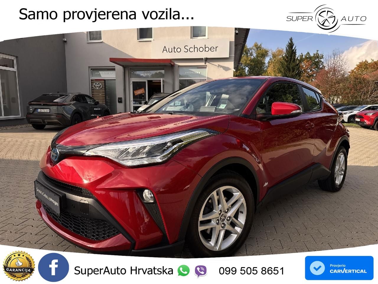 Toyota C-HR 2.0 (184 KS) Hybrid e-CVT Business Edition LED+GR SJED+ACC