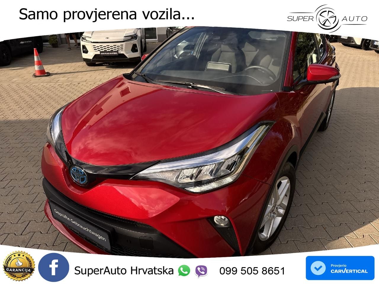 Toyota C-HR 2.0 (184 KS) Hybrid e-CVT Business Edition LED+GR SJED+ACC