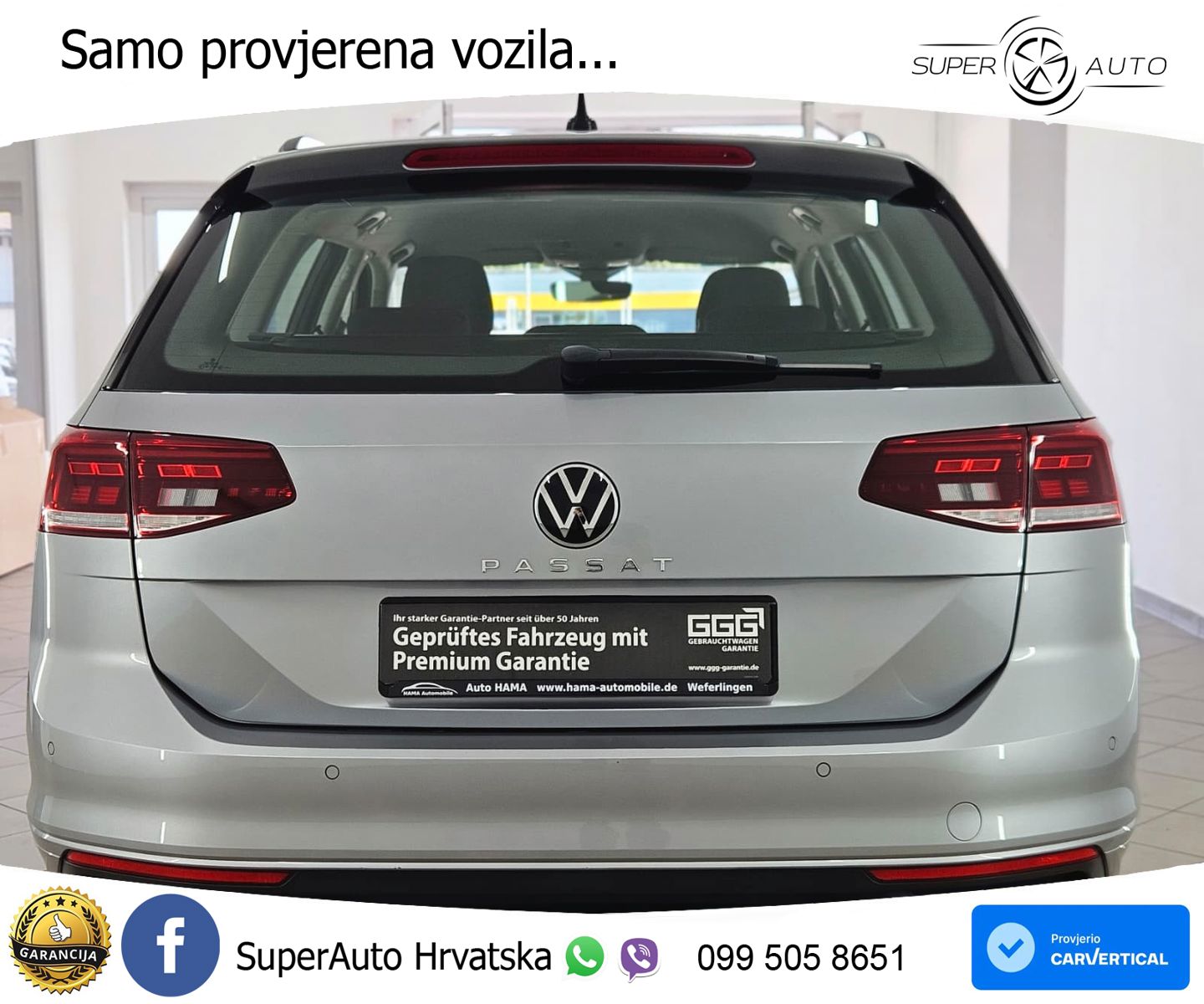 Volkswagen Passat Variant 2.0 TDI (150 KS) DSG LED+GR SJED+ACC