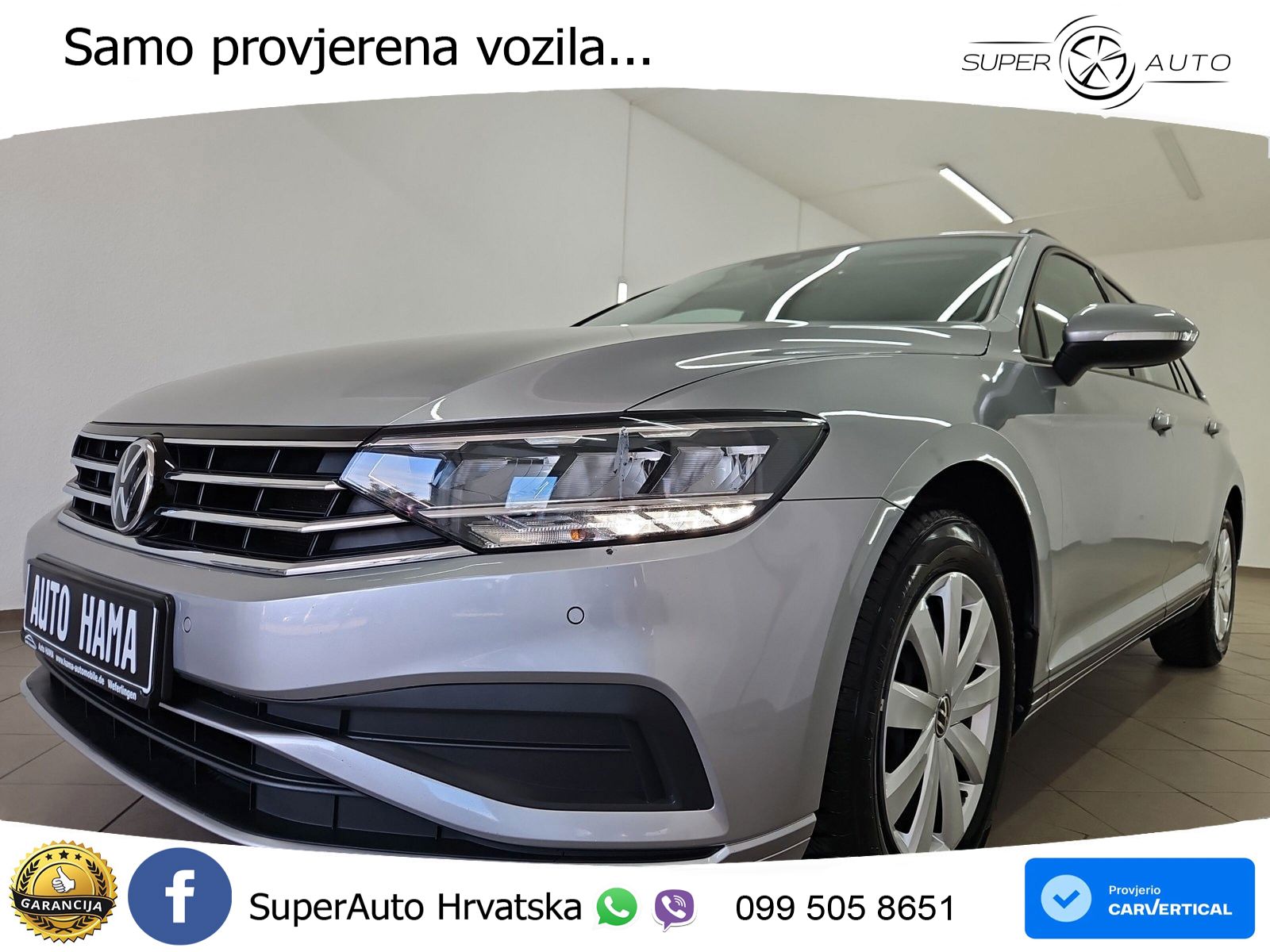 Volkswagen Passat Variant 2.0 TDI (150 KS) DSG LED+GR SJED+ACC