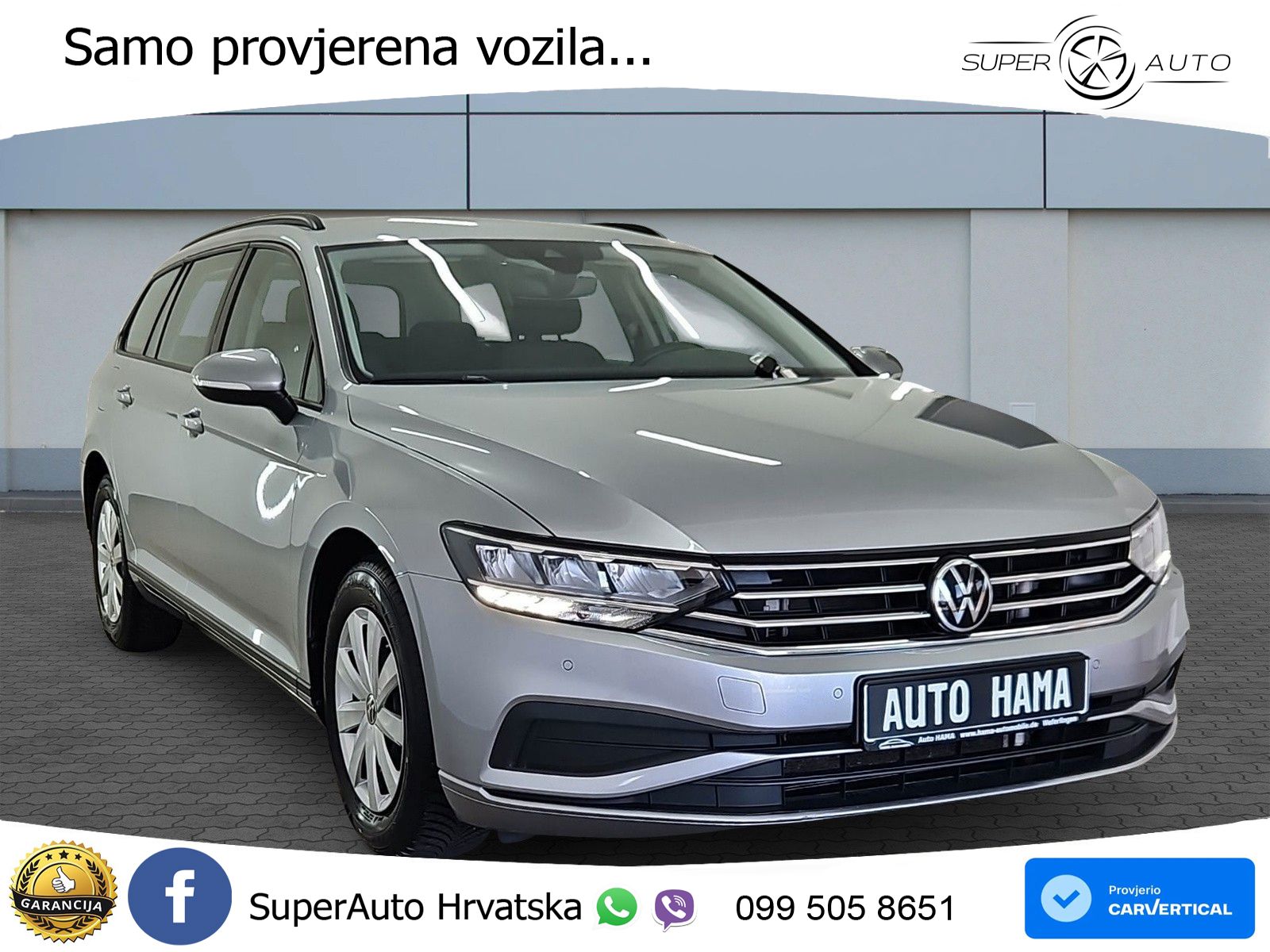 Volkswagen Passat Variant 2.0 TDI (150 KS) DSG LED+GR SJED+ACC
