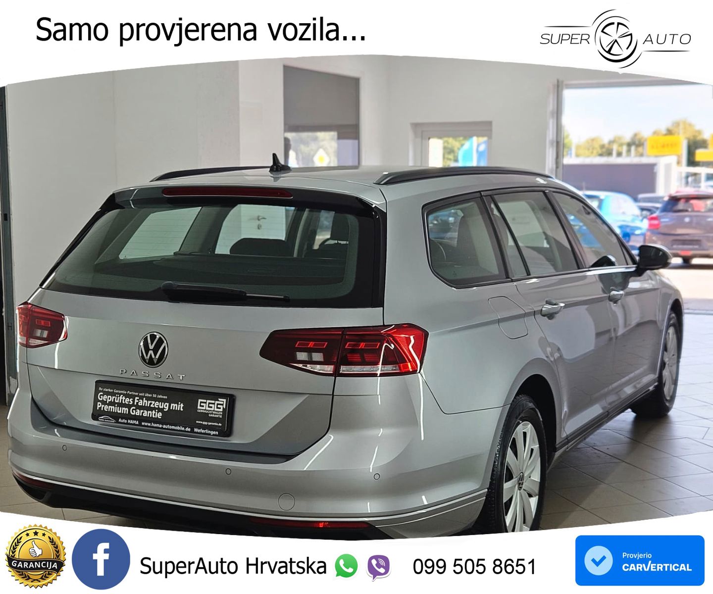 Volkswagen Passat Variant 2.0 TDI (150 KS) DSG LED+GR SJED+ACC