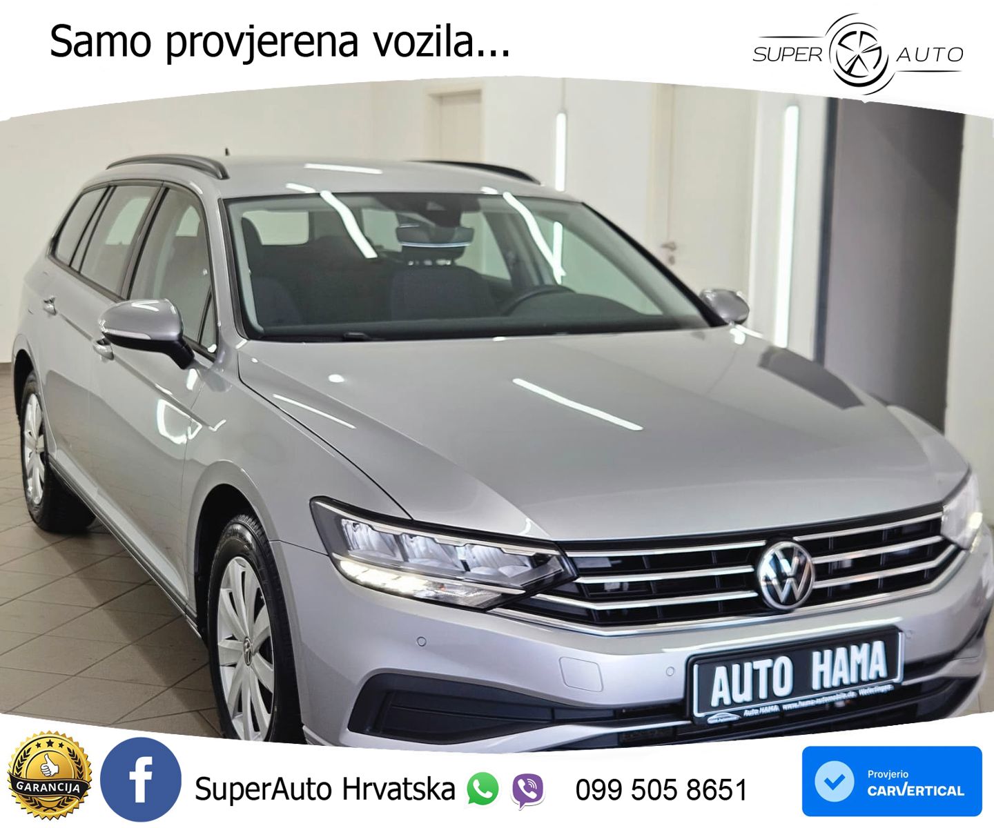 Volkswagen Passat Variant 2.0 TDI (150 KS) DSG LED+GR SJED+ACC