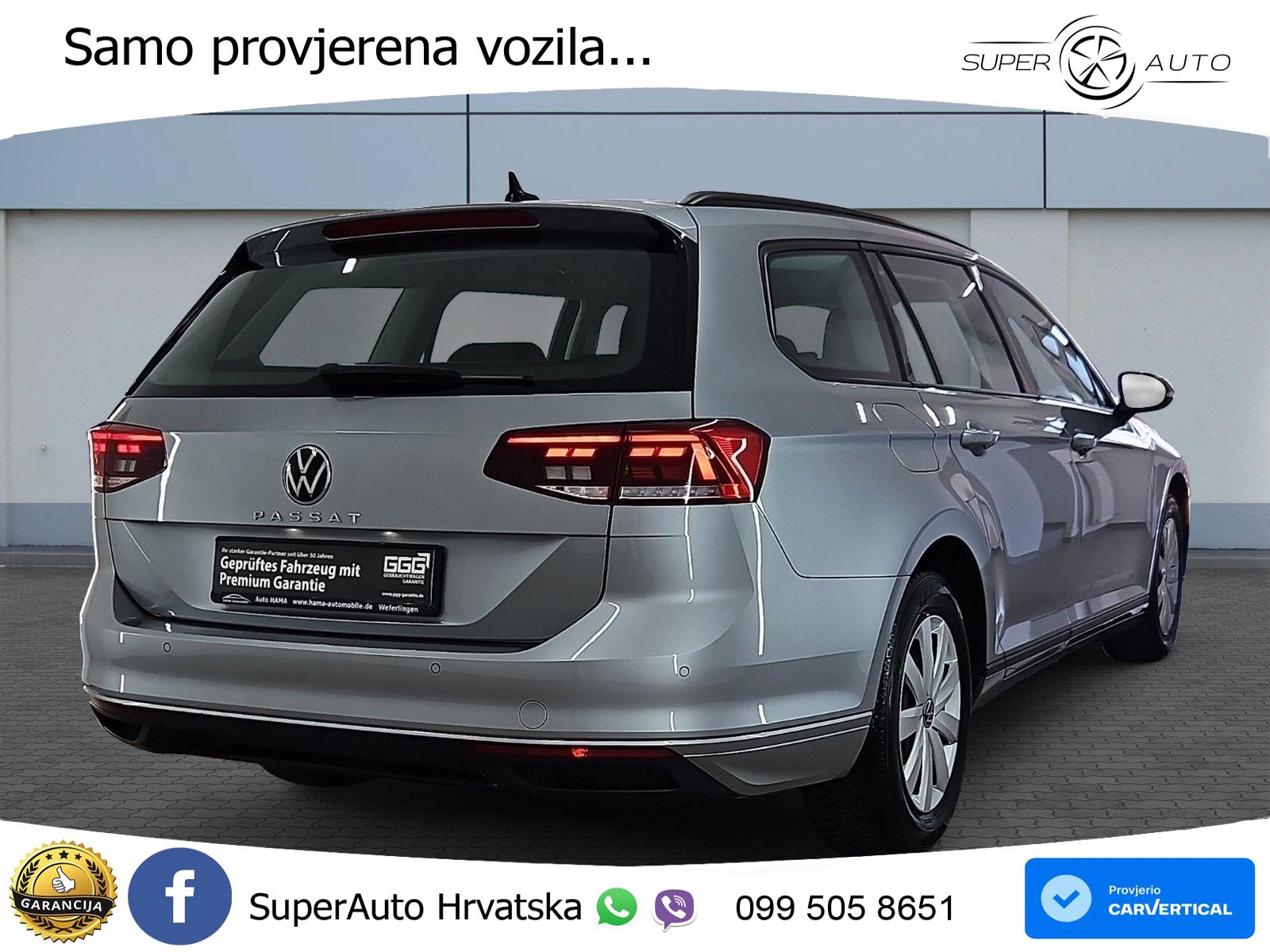 Volkswagen Passat Variant 2.0 TDI (150 KS) DSG LED+GR SJED+ACC