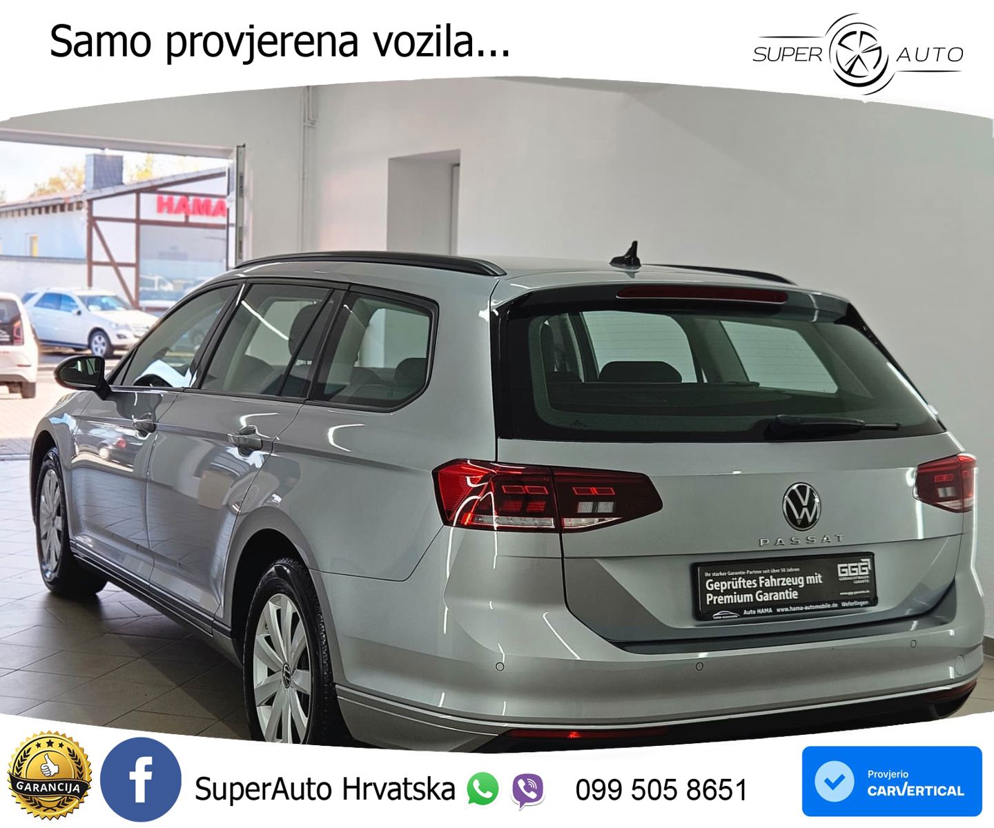 Volkswagen Passat Variant 2.0 TDI (150 KS) DSG LED+GR SJED+ACC
