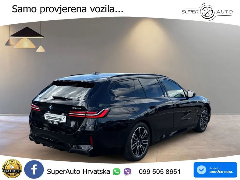 BMW 520d Touring (197 KS) Steptronic M Sport ACC+HEAD+4xGR SJED+360+PANO