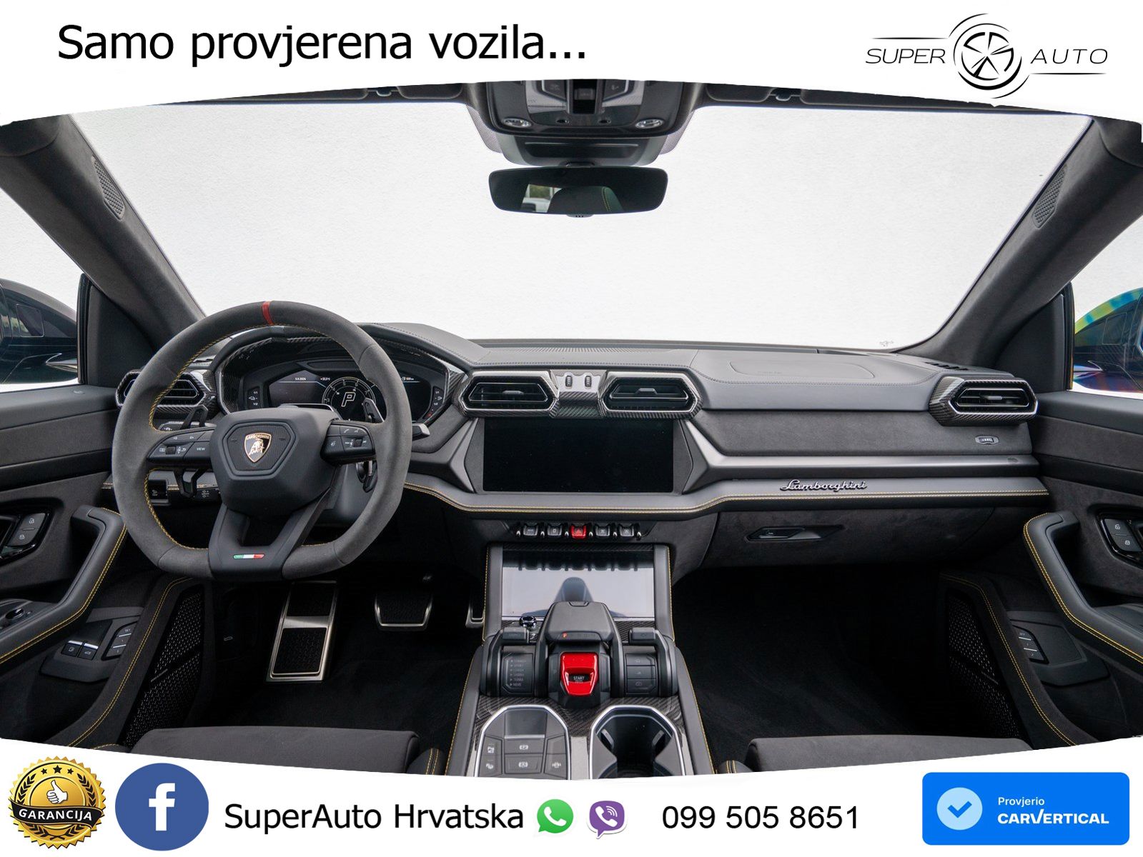 Lamborghini Urus SE 4.0 V8 (800 KS) 4WD Automatic LED+GR SJED+ACC