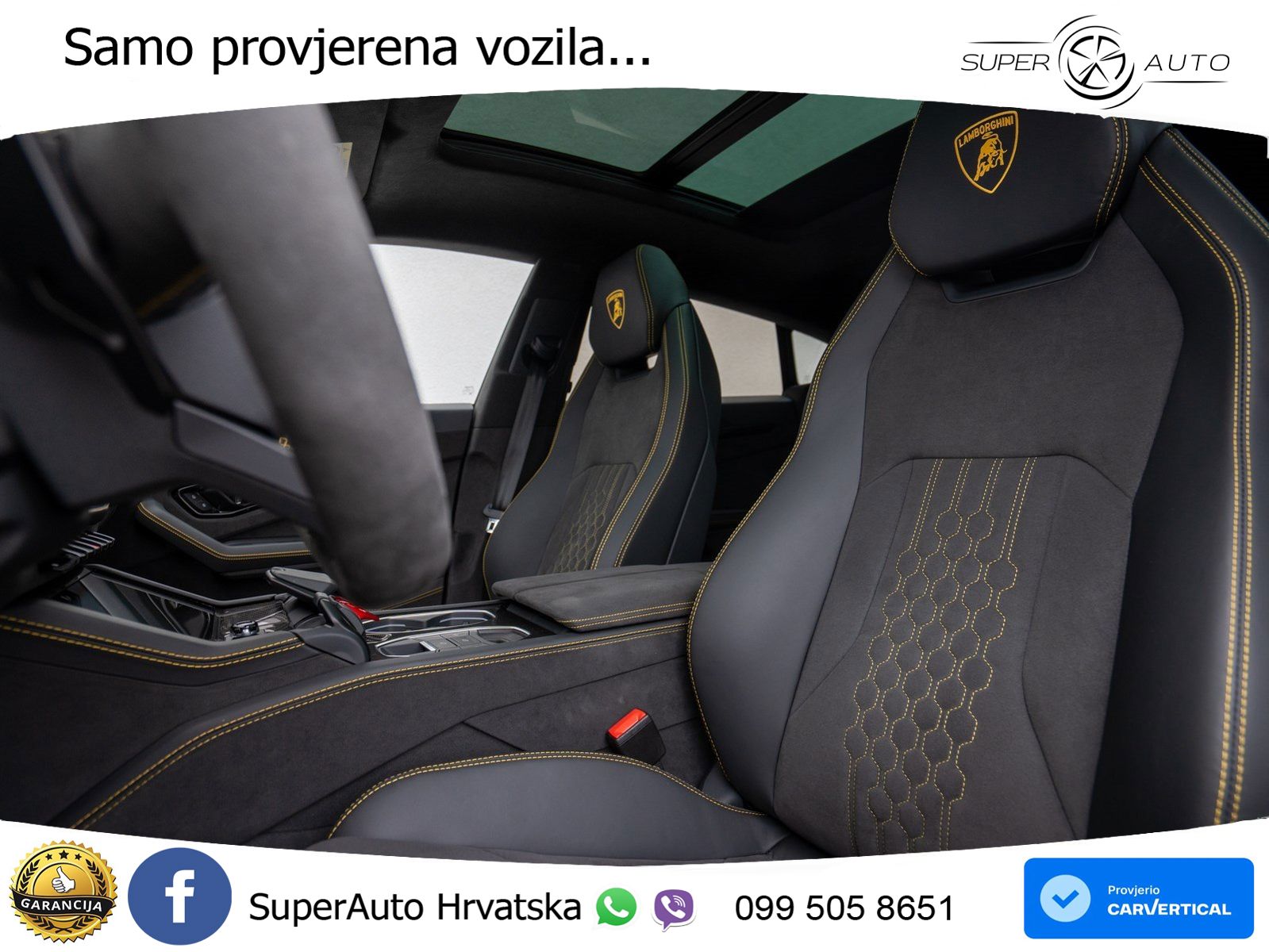 Lamborghini Urus SE 4.0 V8 (800 KS) 4WD Automatic LED+GR SJED+ACC
