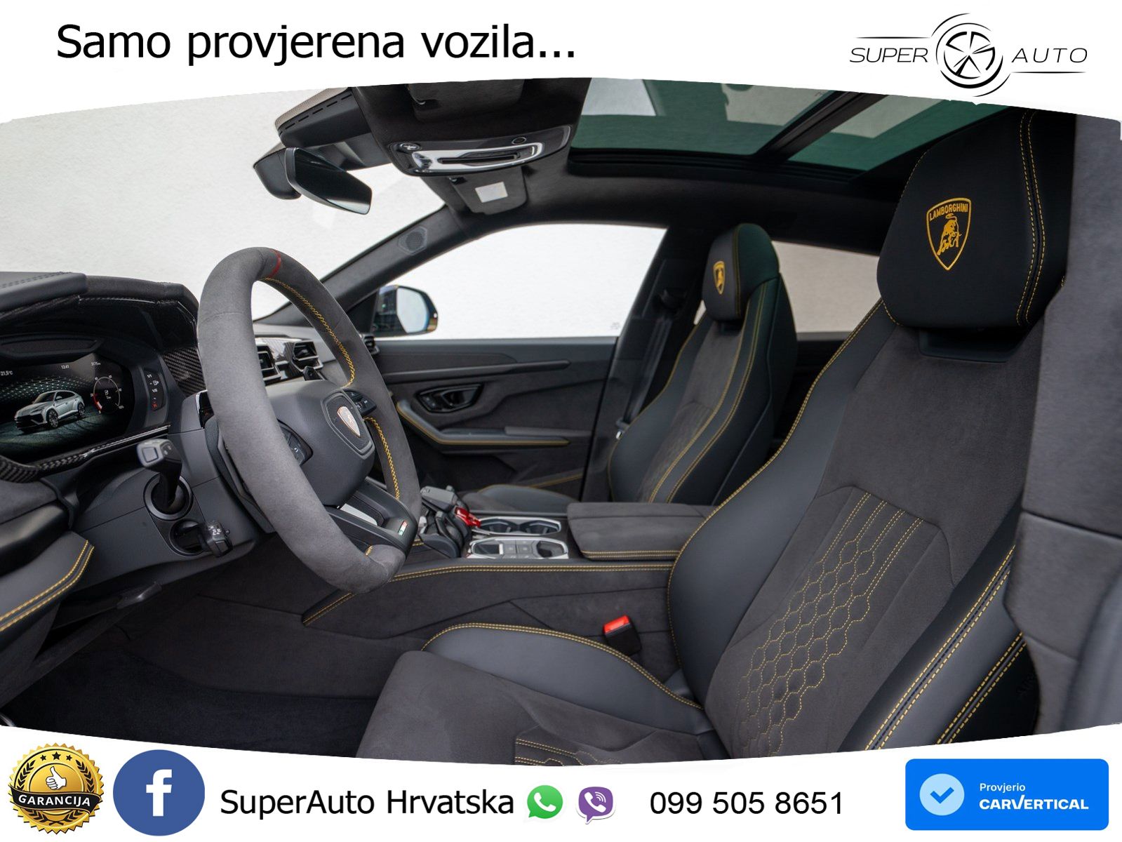 Lamborghini Urus SE 4.0 V8 (800 KS) 4WD Automatic LED+GR SJED+ACC