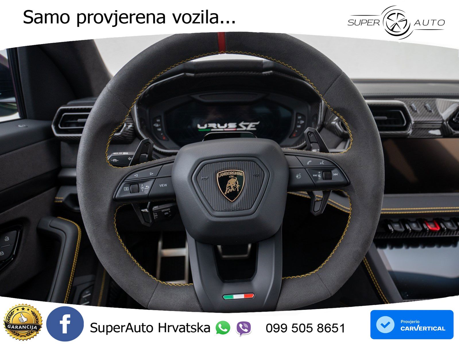 Lamborghini Urus SE 4.0 V8 (800 KS) 4WD Automatic LED+GR SJED+ACC