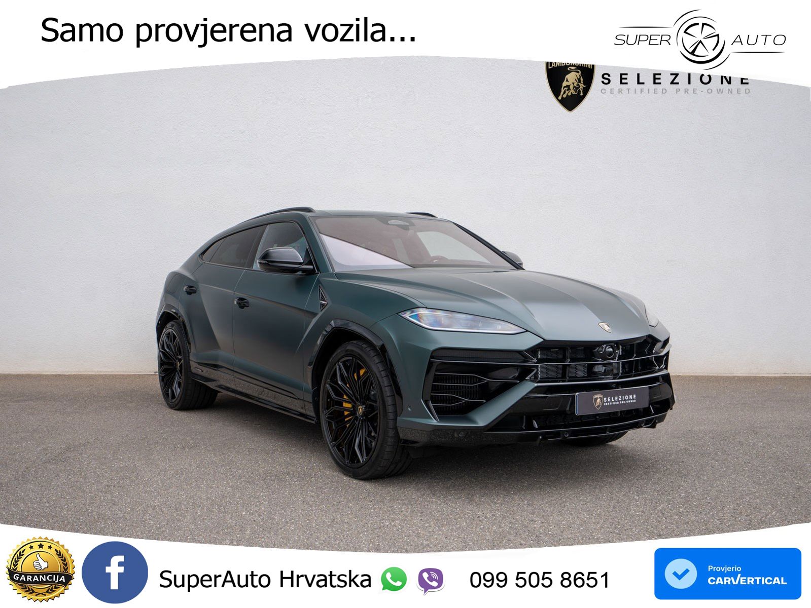 Lamborghini Urus SE 4.0 V8 (800 KS) 4WD Automatic LED+GR SJED+ACC