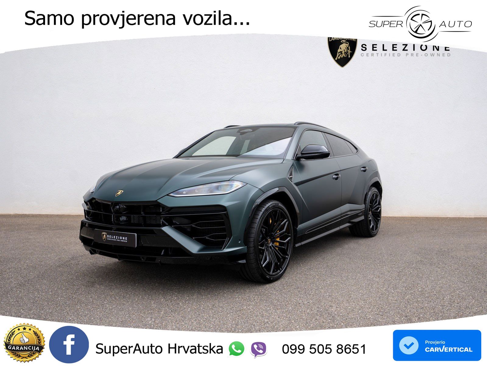 Lamborghini Urus SE 4.0 V8 (800 KS) 4WD Automatic LED+GR SJED+ACC