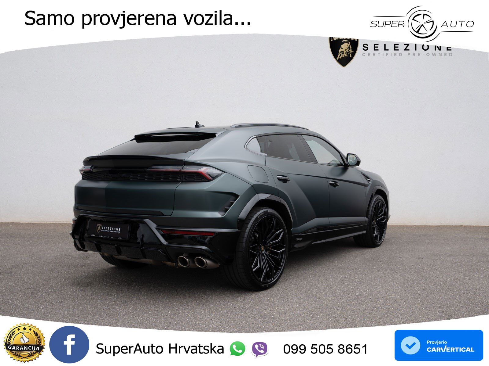 Lamborghini Urus SE 4.0 V8 (800 KS) 4WD Automatic LED+GR SJED+ACC