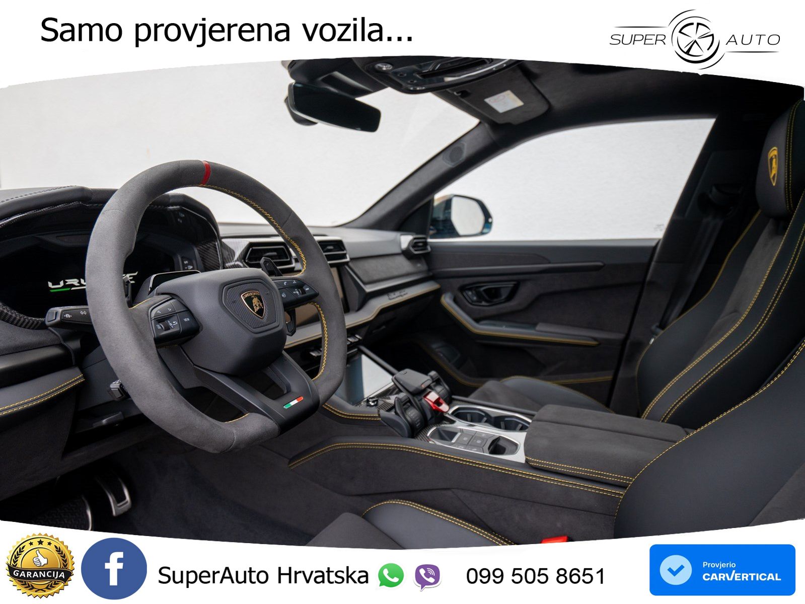 Lamborghini Urus SE 4.0 V8 (800 KS) 4WD Automatic LED+GR SJED+ACC