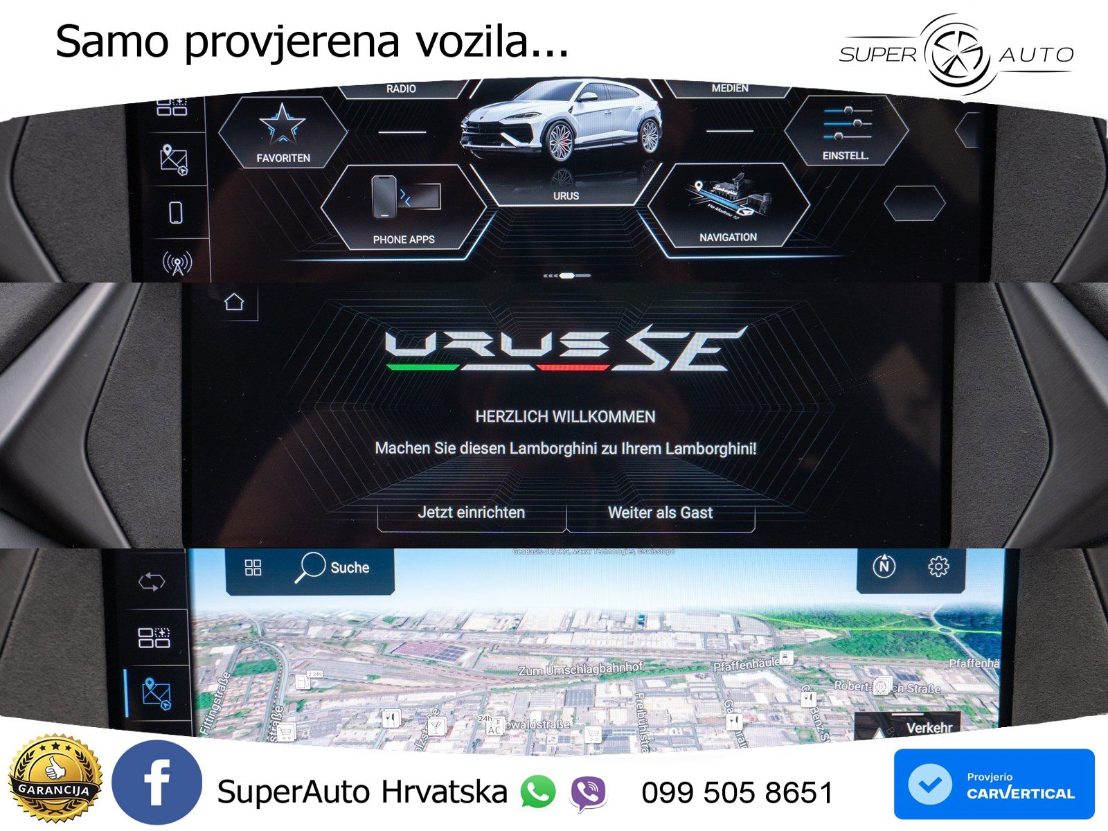 Lamborghini Urus SE 4.0 V8 (800 KS) 4WD Automatic LED+GR SJED+ACC