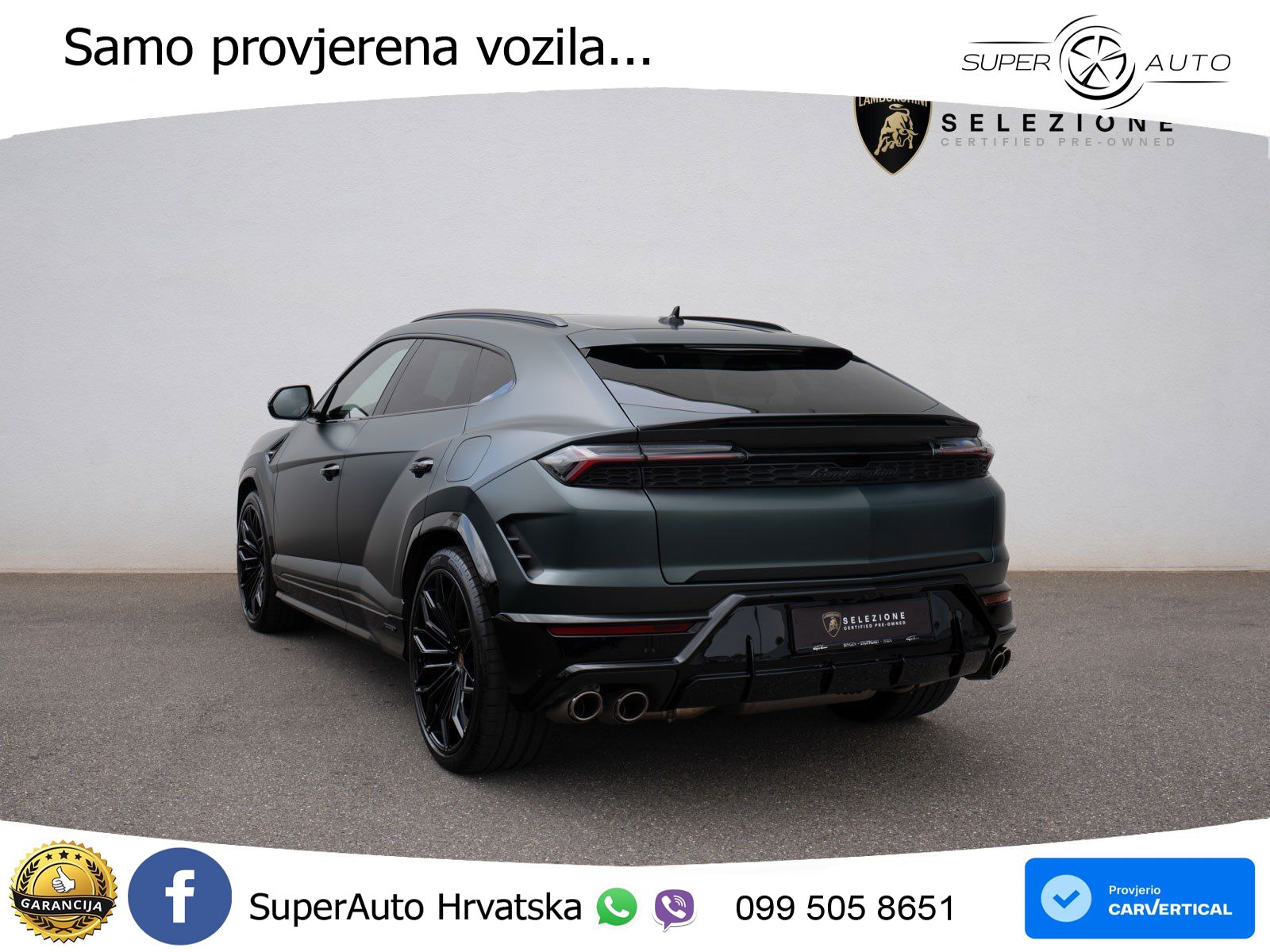 Lamborghini Urus SE 4.0 V8 (800 KS) 4WD Automatic LED+GR SJED+ACC