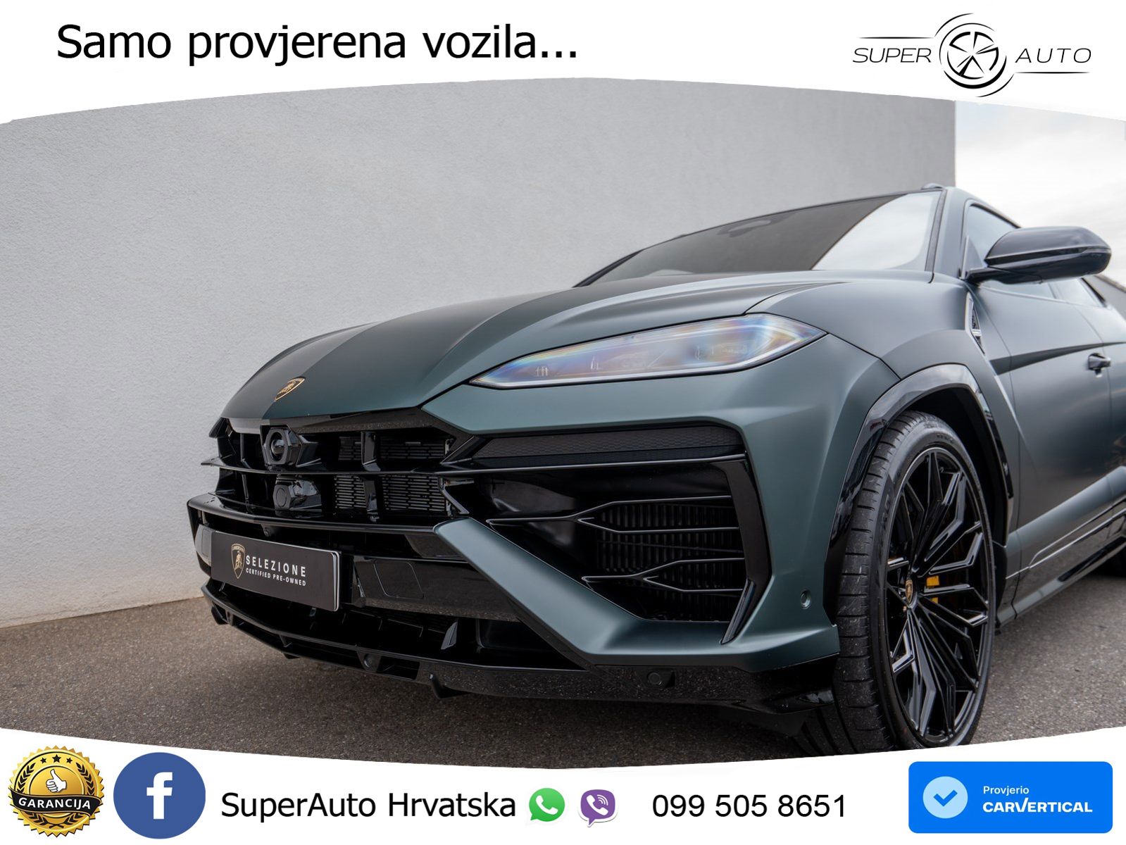 Lamborghini Urus SE 4.0 V8 (800 KS) 4WD Automatic LED+GR SJED+ACC