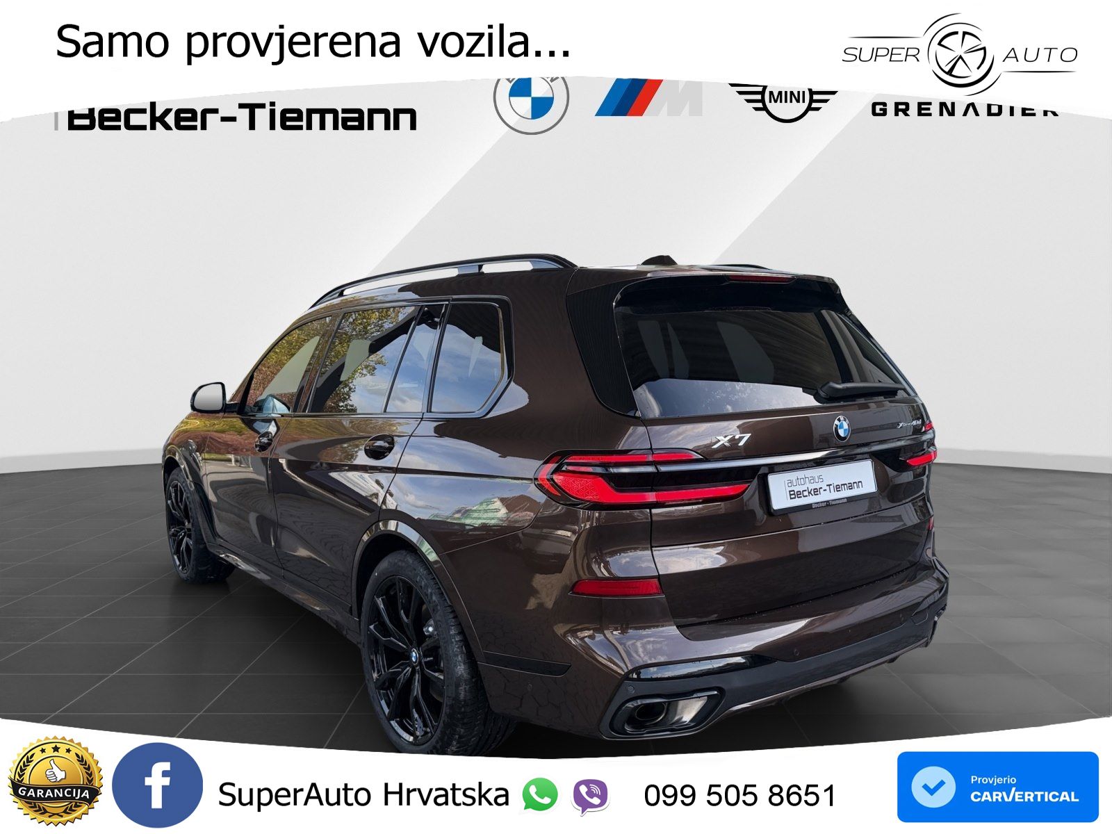BMW X7 40d (352 KS) xDrive Steptronic M Sport LED+GR SJED+ACC