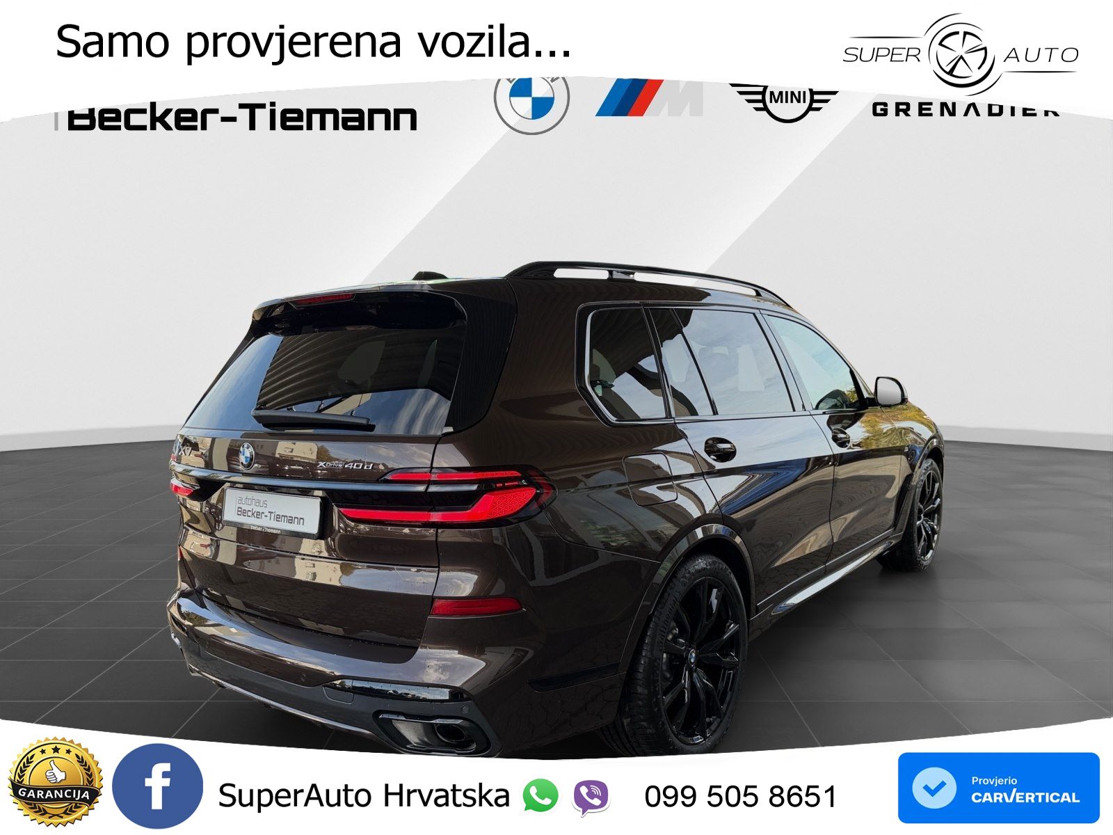 BMW X7 40d (352 KS) xDrive Steptronic M Sport LED+GR SJED+ACC