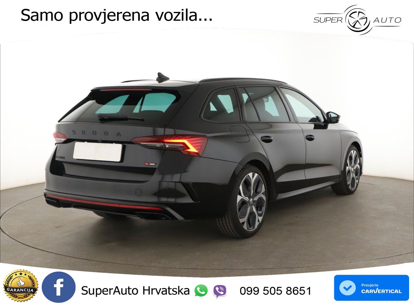 Škoda Octavia Combi RS 2.0 TSI (265 KS) DSG