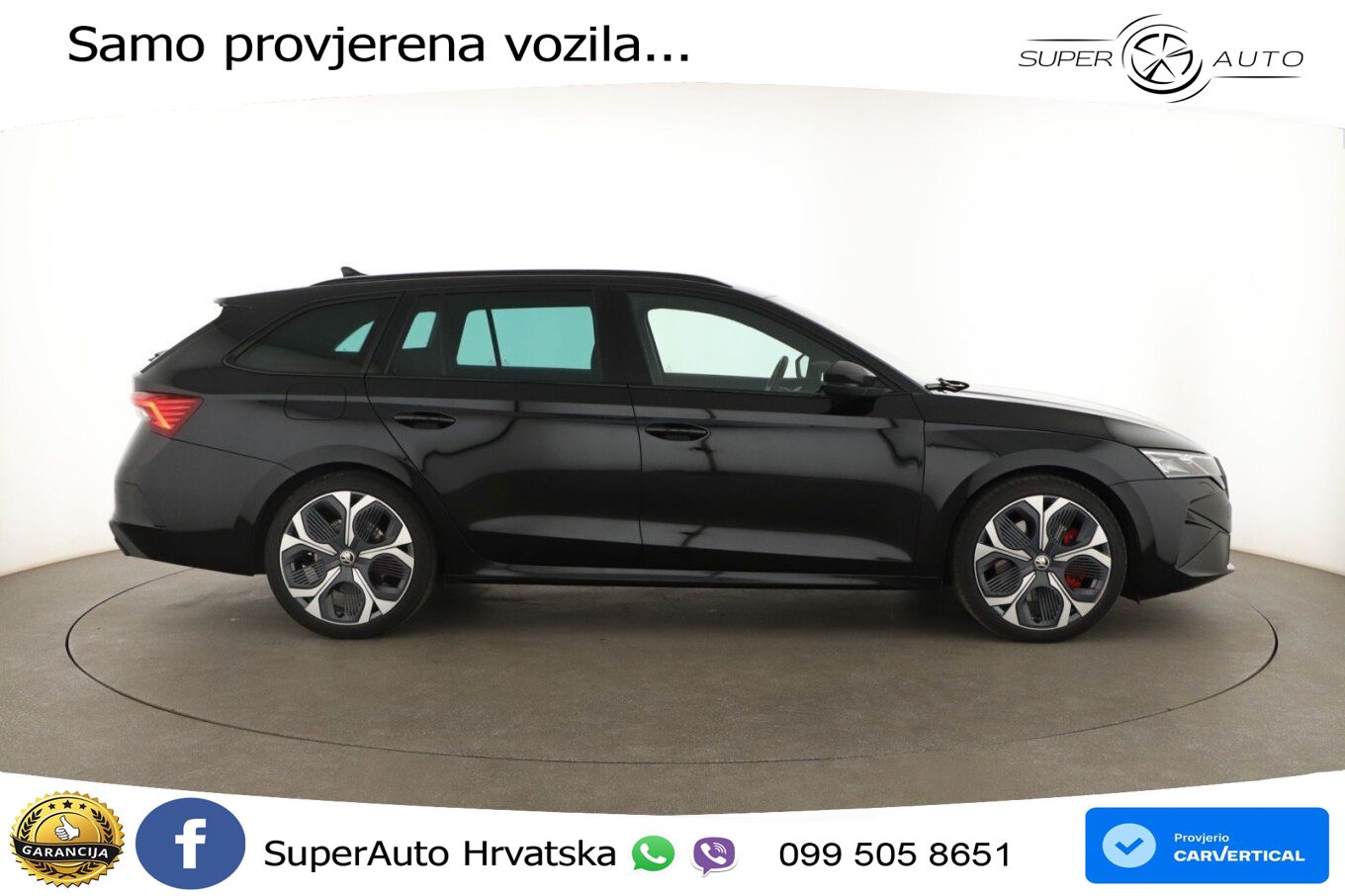 Škoda Octavia Combi RS 2.0 TSI (265 KS) DSG
