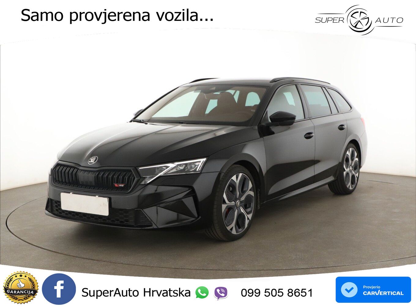 Škoda Octavia Combi RS 2.0 TSI (265 KS) DSG