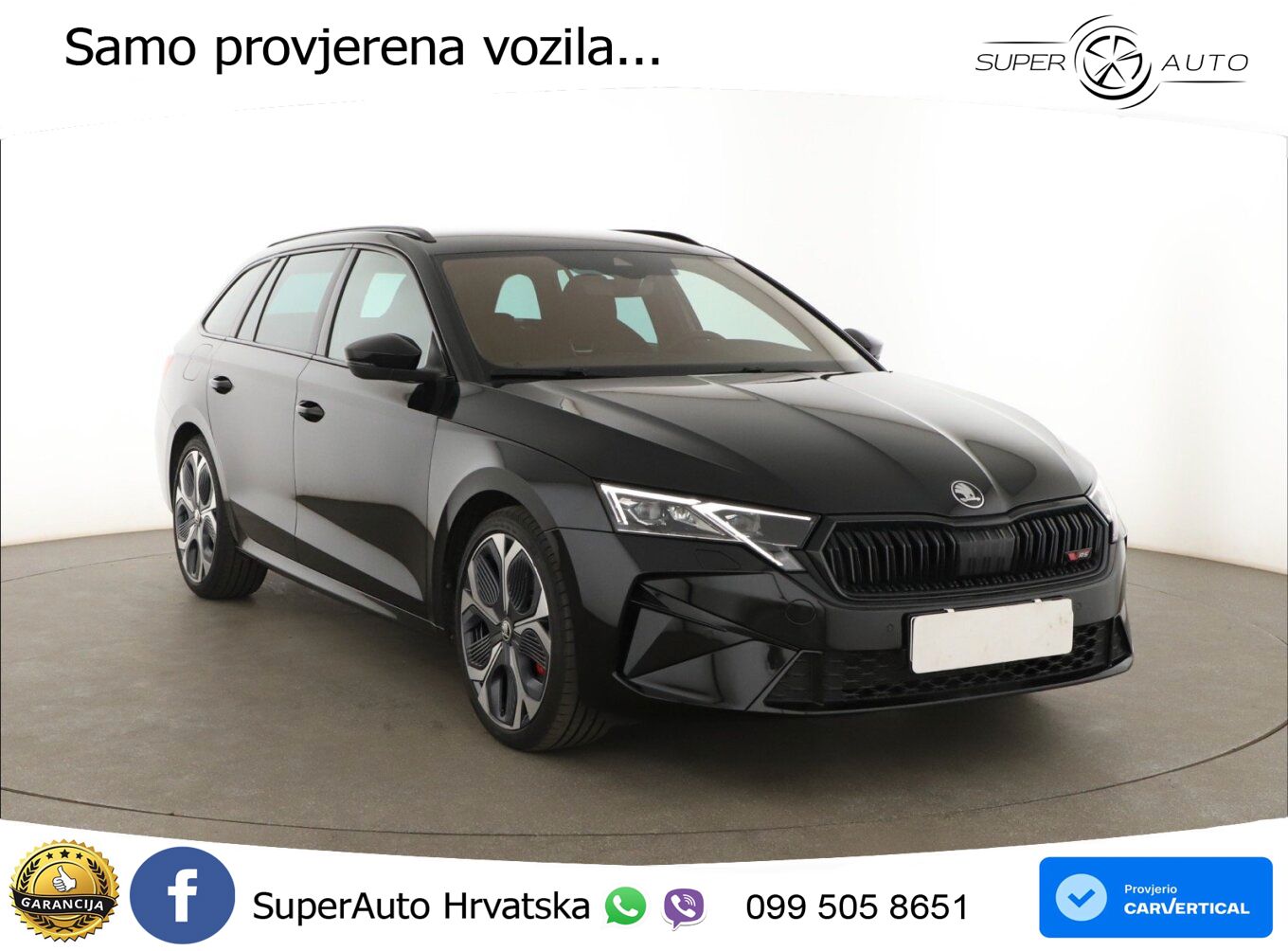 Škoda Octavia Combi RS 2.0 TSI (265 KS) DSG