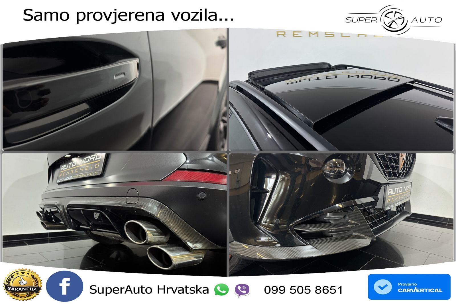 Cupra Formentor VZ5 2.5 TSI (390 KS) 4Drive DSG LED+GR SJED+ACC