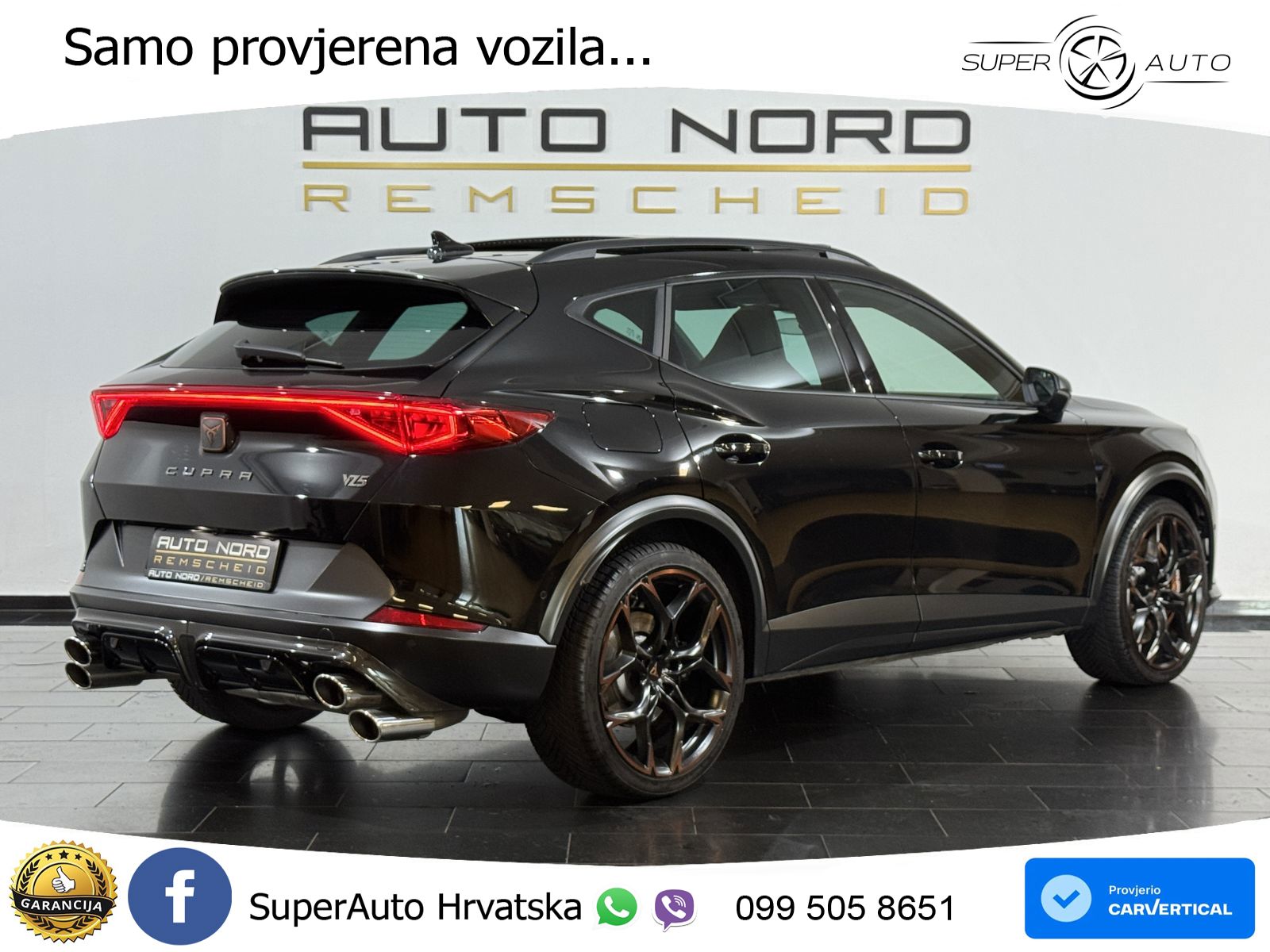 Cupra Formentor VZ5 2.5 TSI (390 KS) 4Drive DSG LED+GR SJED+ACC