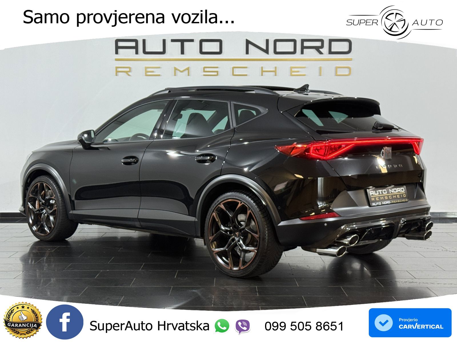 Cupra Formentor VZ5 2.5 TSI (390 KS) 4Drive DSG LED+GR SJED+ACC