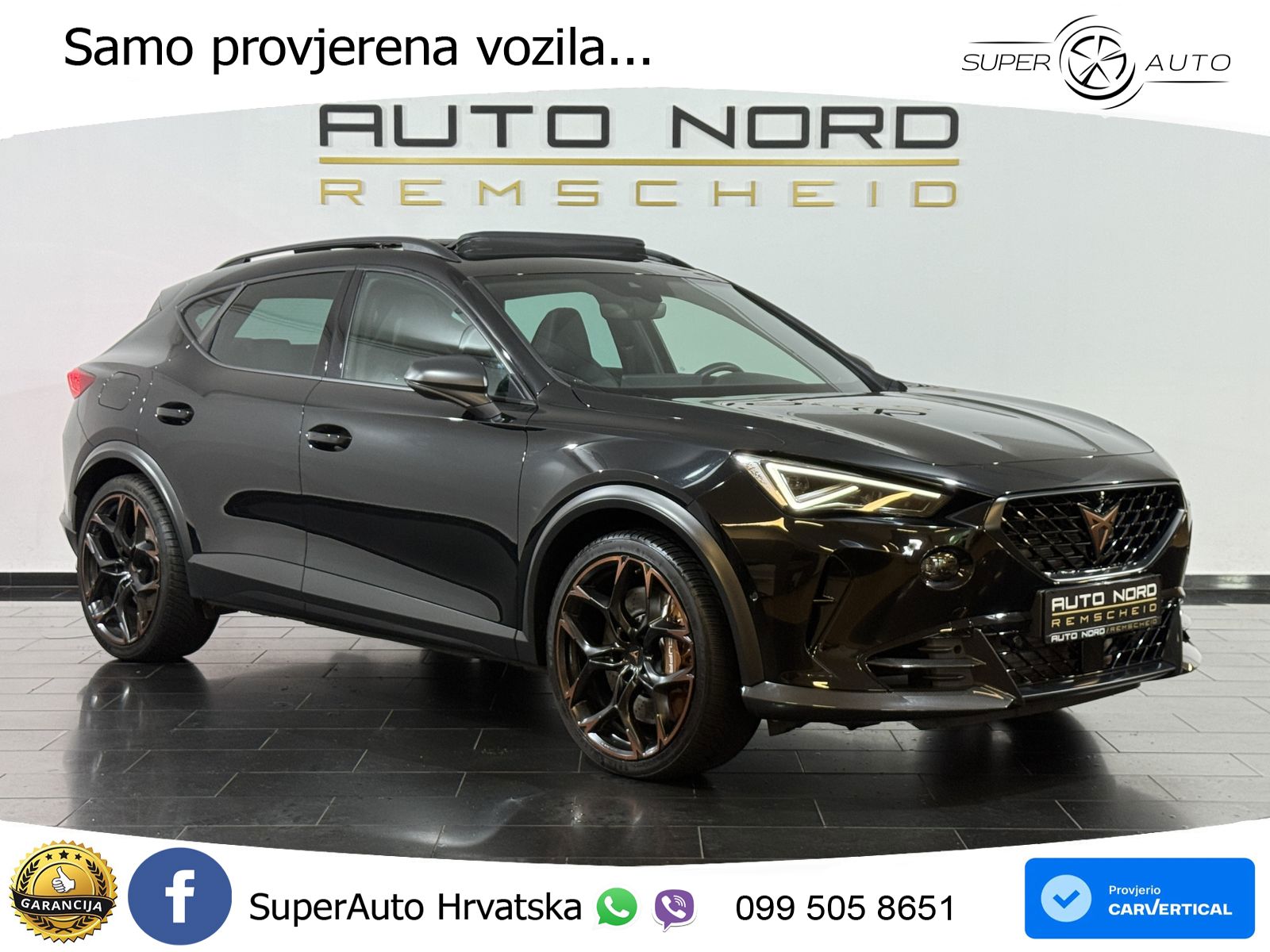 Cupra Formentor VZ5 2.5 TSI (390 KS) 4Drive DSG LED+GR SJED+ACC
