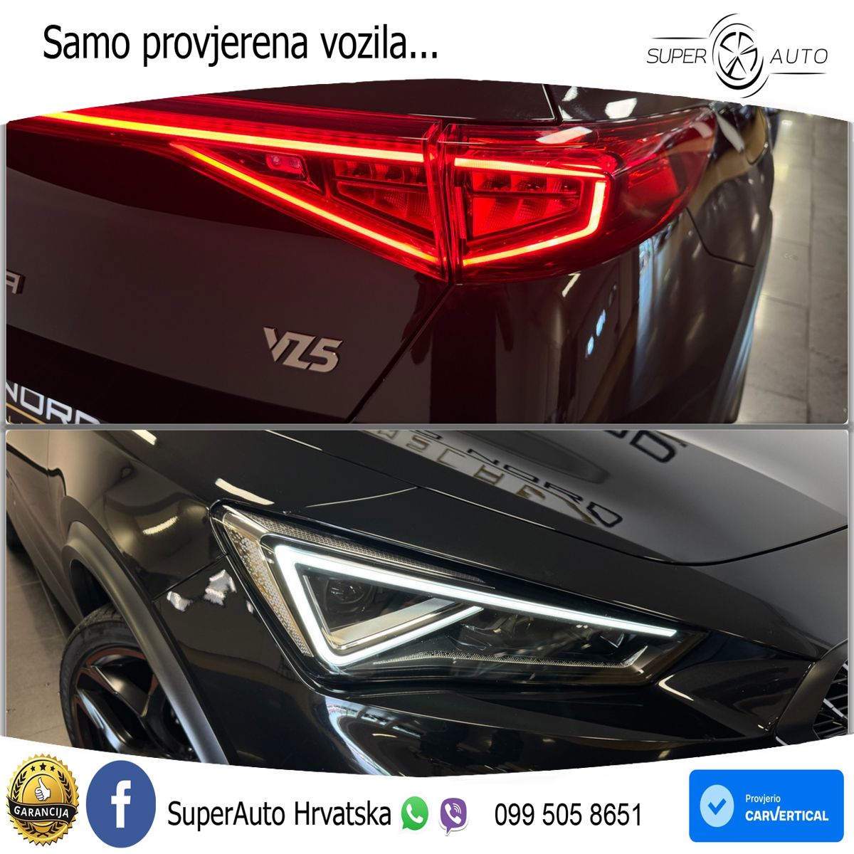 Cupra Formentor VZ5 2.5 TSI (390 KS) 4Drive DSG LED+GR SJED+ACC