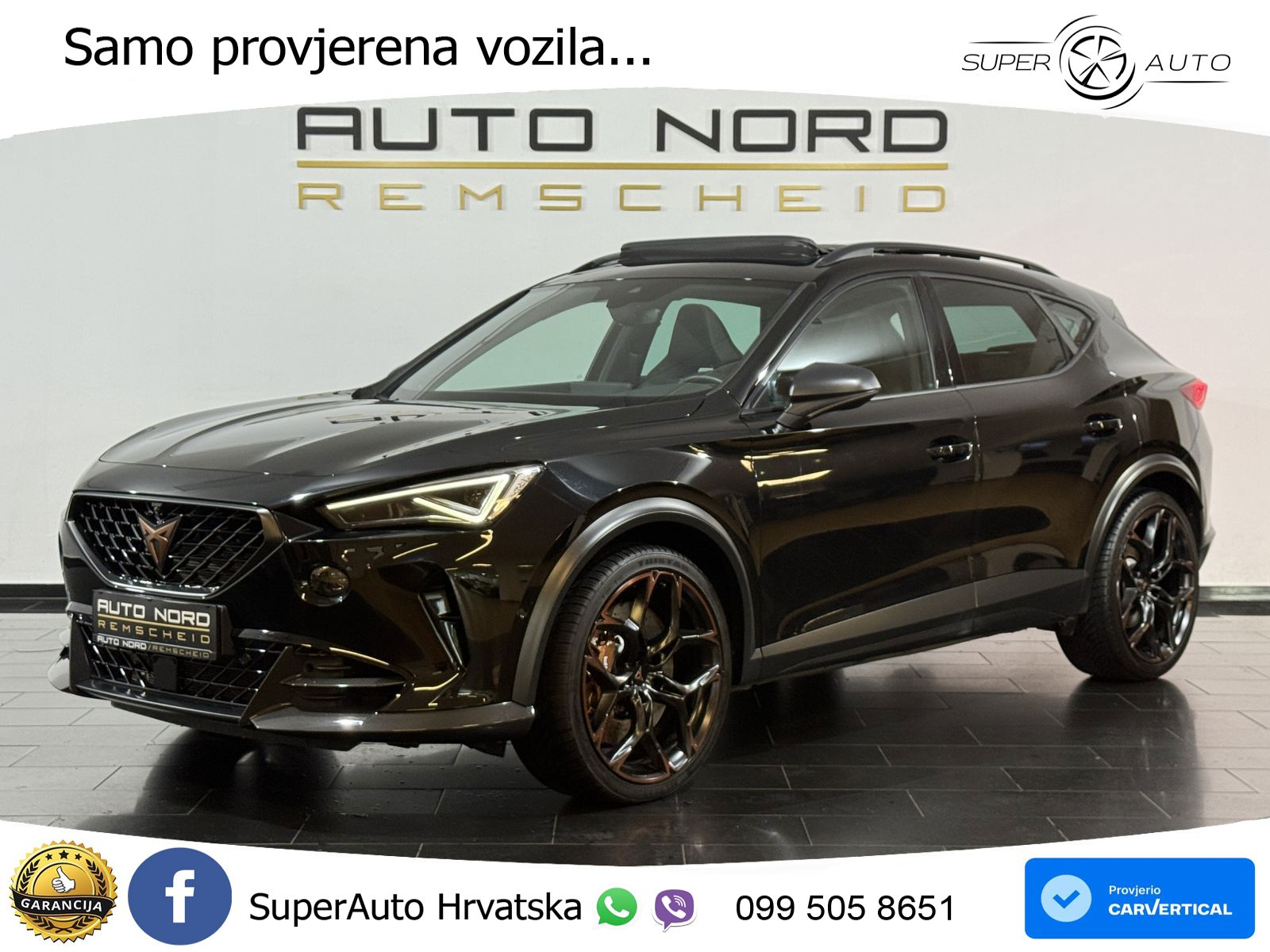 Cupra Formentor VZ5 2.5 TSI (390 KS) 4Drive DSG LED+GR SJED+ACC