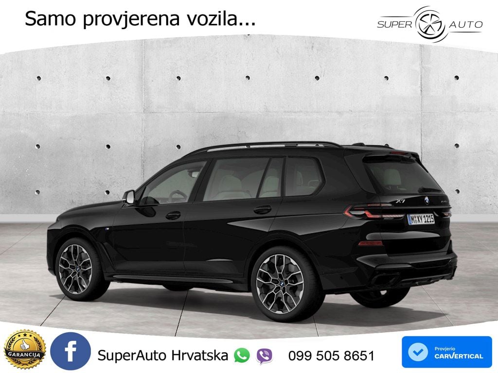BMW X7 40d (352 KS) xDrive Steptronic M Sport ZRAČNI+ACC+GR SJED+KAM+PANO