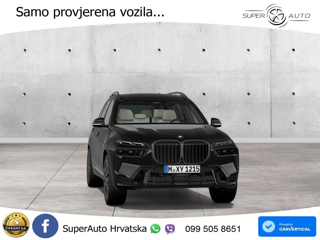 BMW X7 40d (352 KS) xDrive Steptronic M Sport ZRAČNI+ACC+GR SJED+KAM+PANO