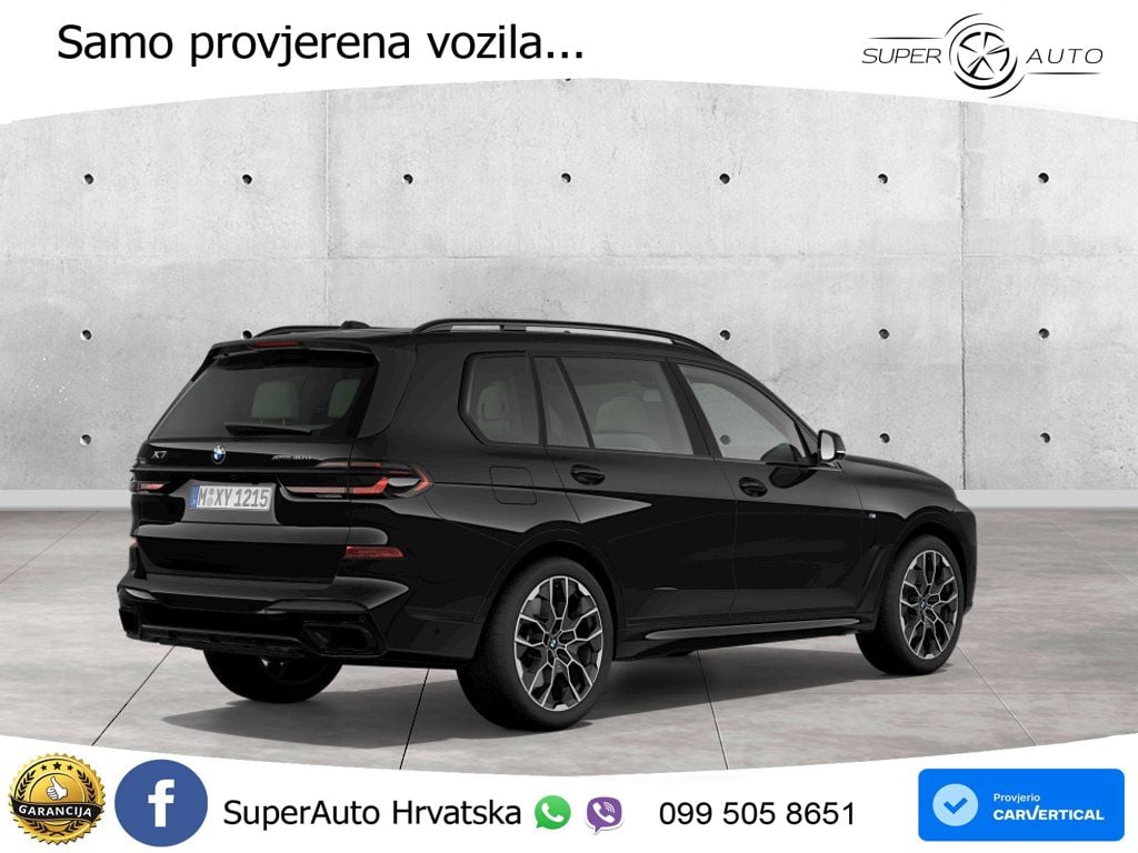 BMW X7 40d (352 KS) xDrive Steptronic M Sport ZRAČNI+ACC+GR SJED+KAM+PANO