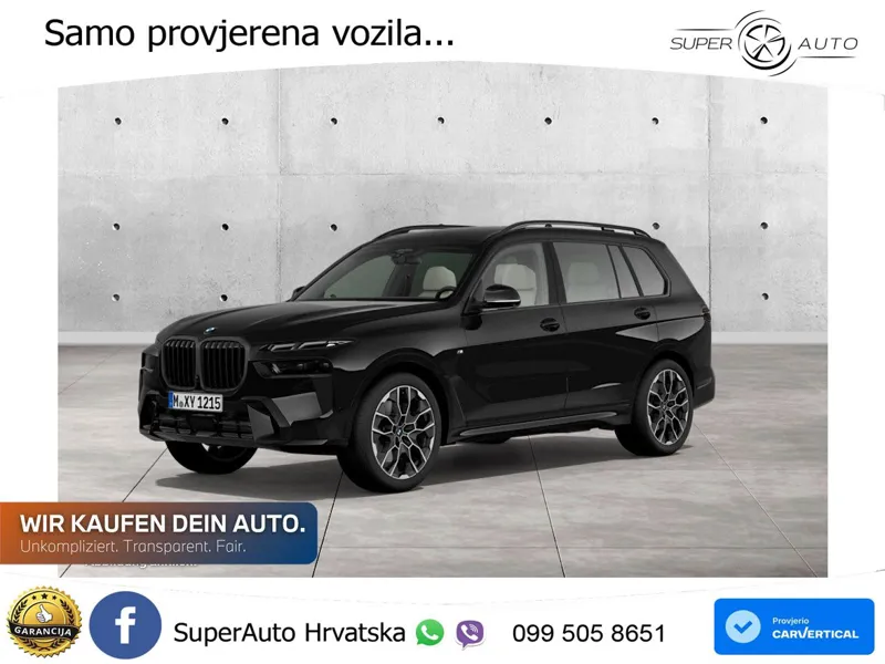 BMW X7 40d (352 KS) xDrive Steptronic M Sport ZRAČNI+ACC+GR SJED+KAM+PANO