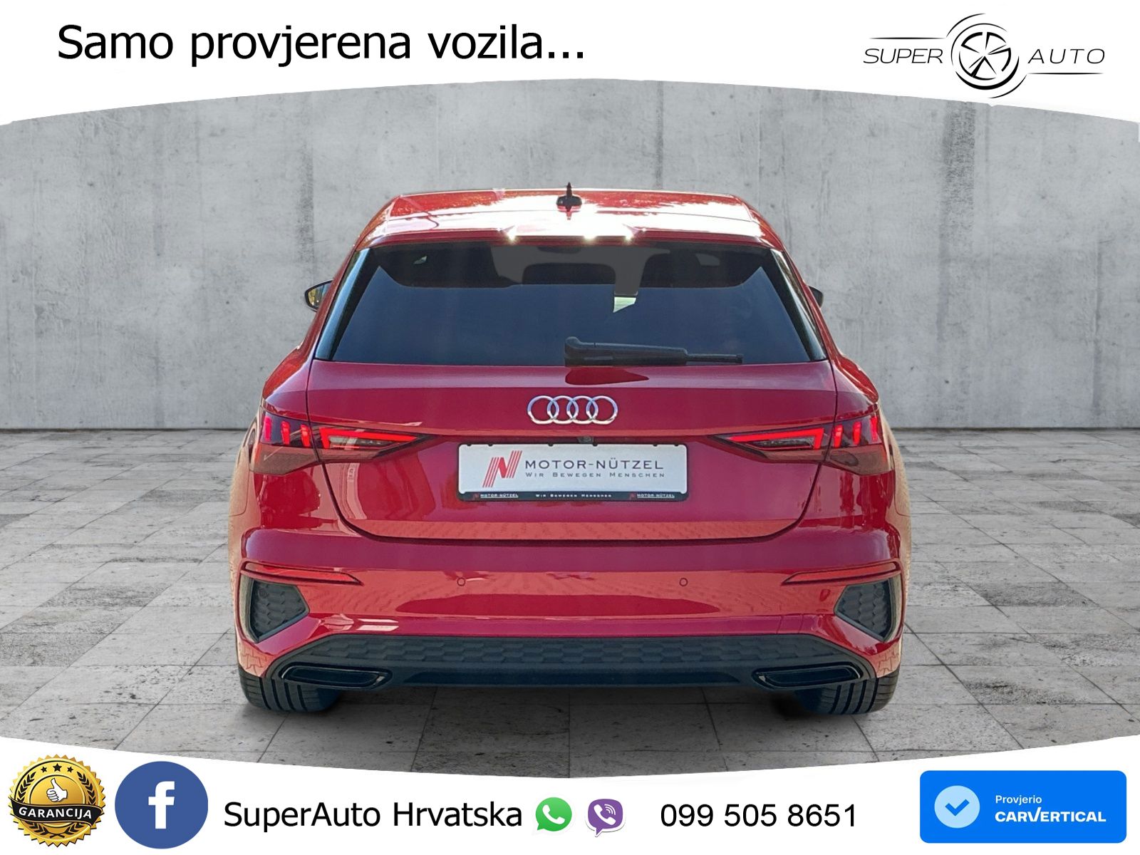 Audi A3 35 TFSI (150 KS) S line LED+GR SJED+ACC