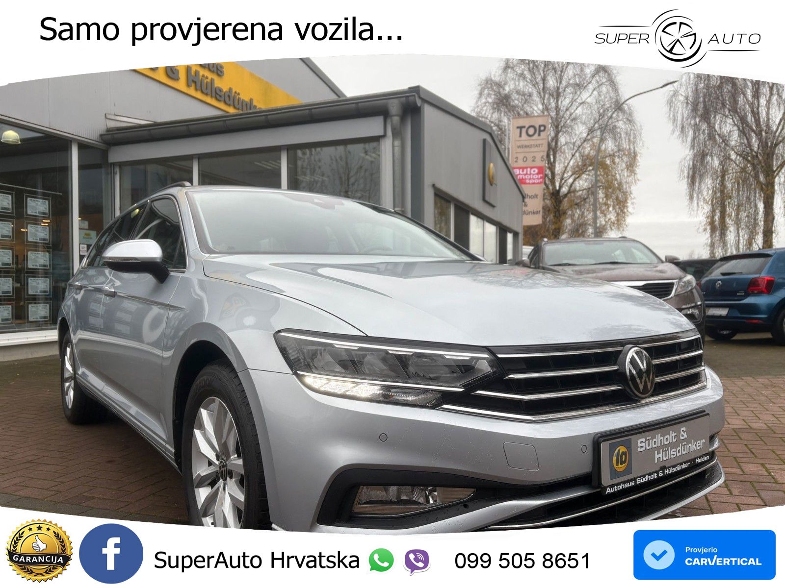 Volkswagen Passat Variant 2.0 TDI (150 KS) DSG Business LED+GR SJED+ACC