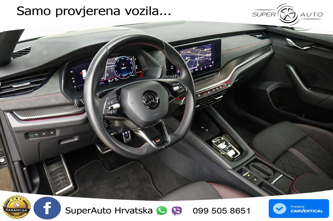 Škoda Octavia Combi RS 2.0 TDI (200 KS) DSG LED+GR SJED+ACC
