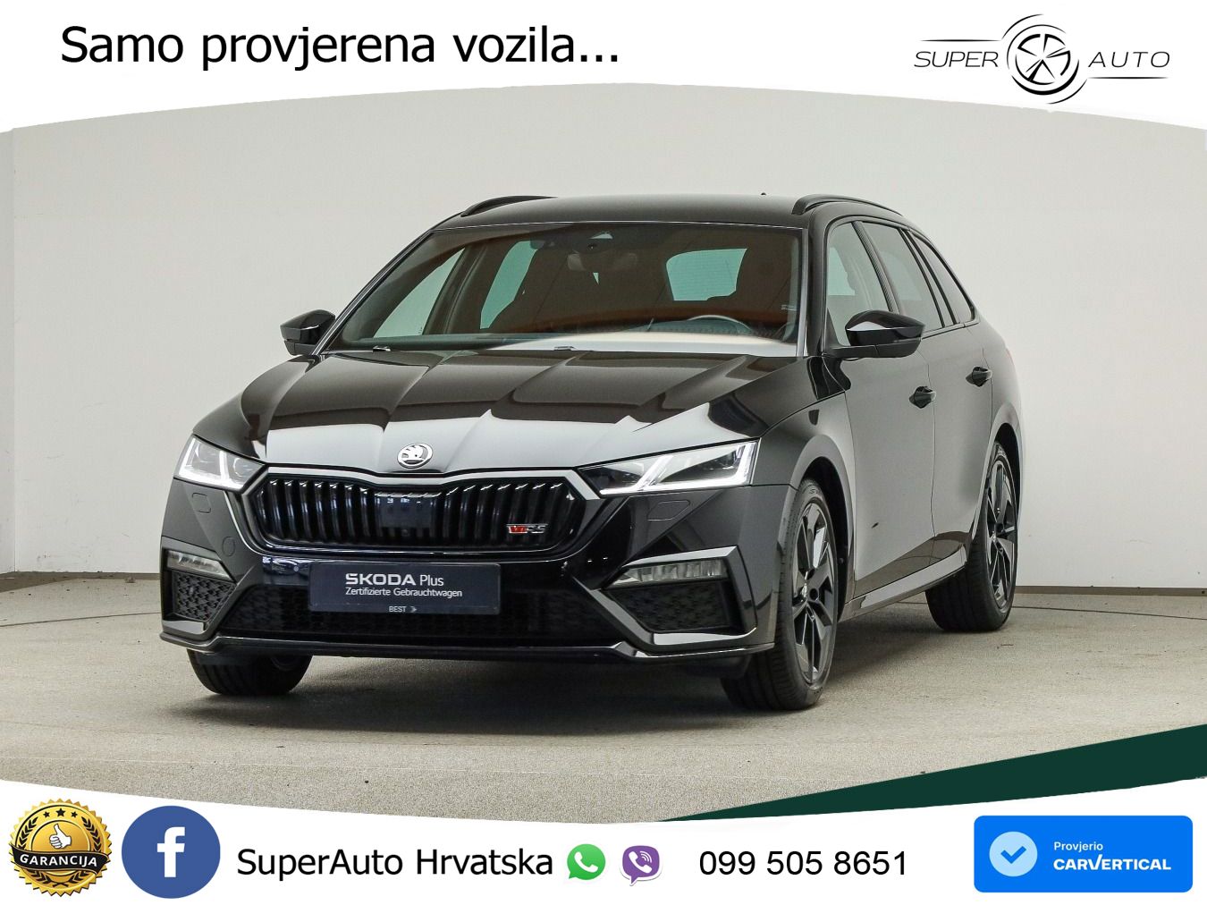 Škoda Octavia Combi RS 2.0 TDI (200 KS) DSG LED+GR SJED+ACC