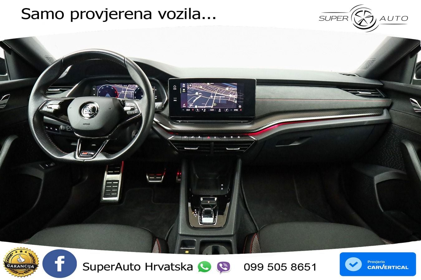 Škoda Octavia Combi RS 2.0 TDI (200 KS) DSG LED+GR SJED+ACC