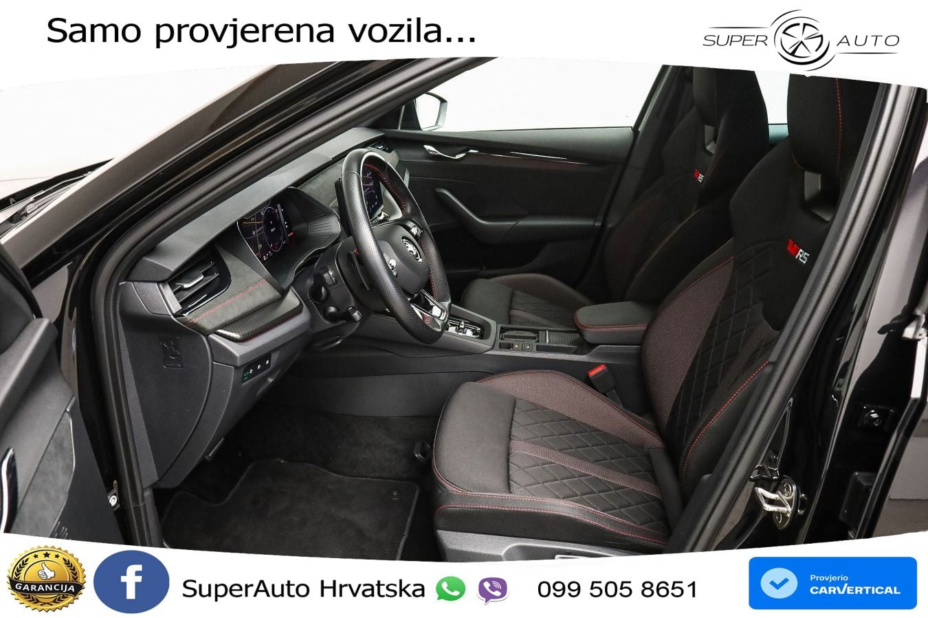 Škoda Octavia Combi RS 2.0 TDI (200 KS) DSG LED+GR SJED+ACC