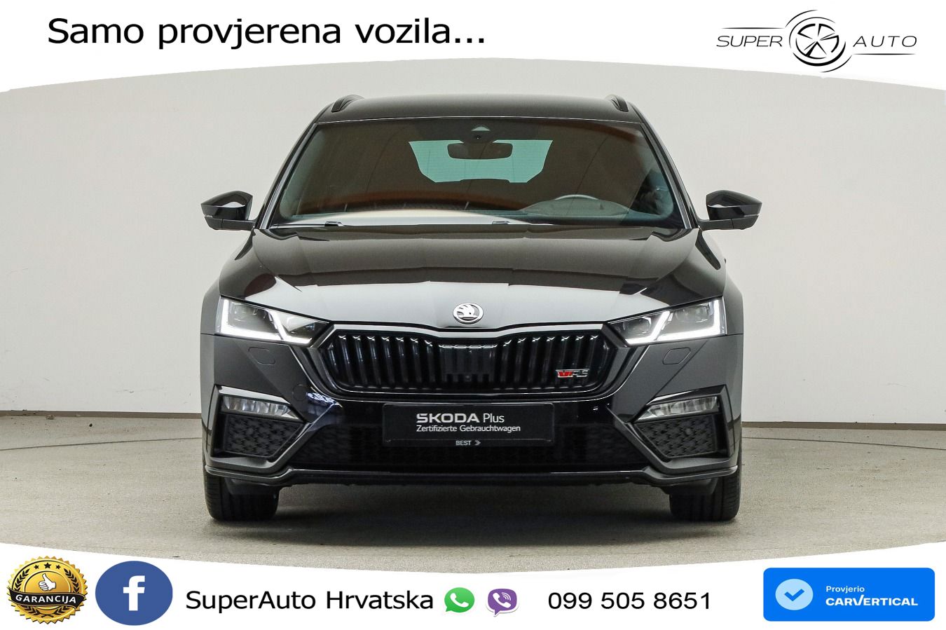 Škoda Octavia Combi RS 2.0 TDI (200 KS) DSG LED+GR SJED+ACC