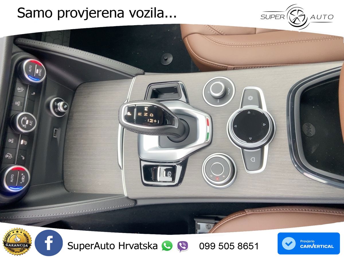 Alfa Romeo Stelvio 2.0 Turbo (280 KS) Q4 Automatic LED+GR SJED+ACC