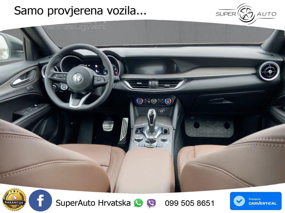 Alfa Romeo Stelvio 2.0 Turbo (280 KS) Q4 Automatic LED+GR SJED+ACC